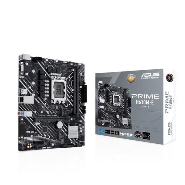 Asus H610 PRIME H610M-E-CSM LGA1700 DDR5 Micro ATX image