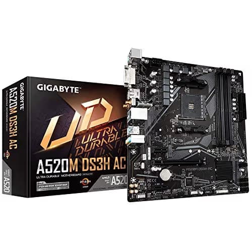 Gigabyte A520M DS3H AC DDR4 Micro ATX image
