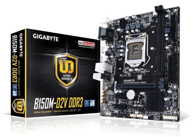 Gigabyte B150 GA-B150M-D2V LGA1151 DDR3 Micro ATX image