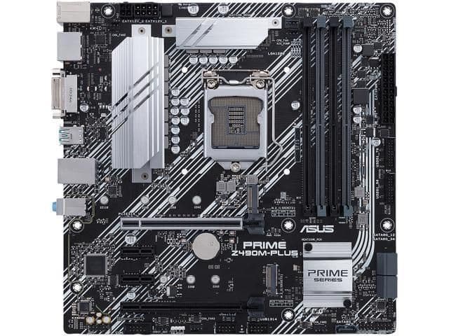 Asus Z490 PRIME Z490M-PLUS DDR4 Micro ATX image