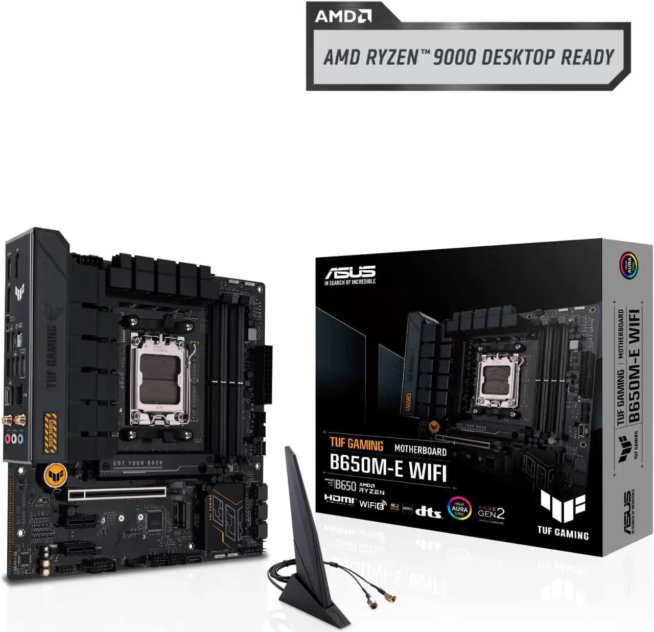 Asus TUF GAMING B650M-E WIFI AM5 DDR5 Micro ATX image