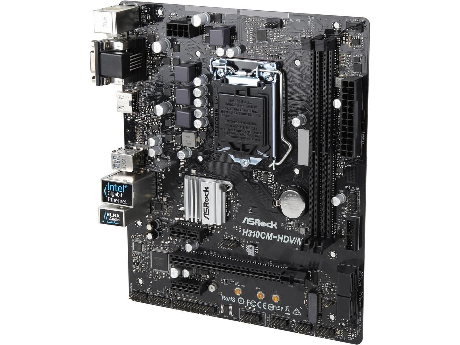 ASRock H310 CM-HDV/M.2 LGA1151 DDR4 Micro ATX main image