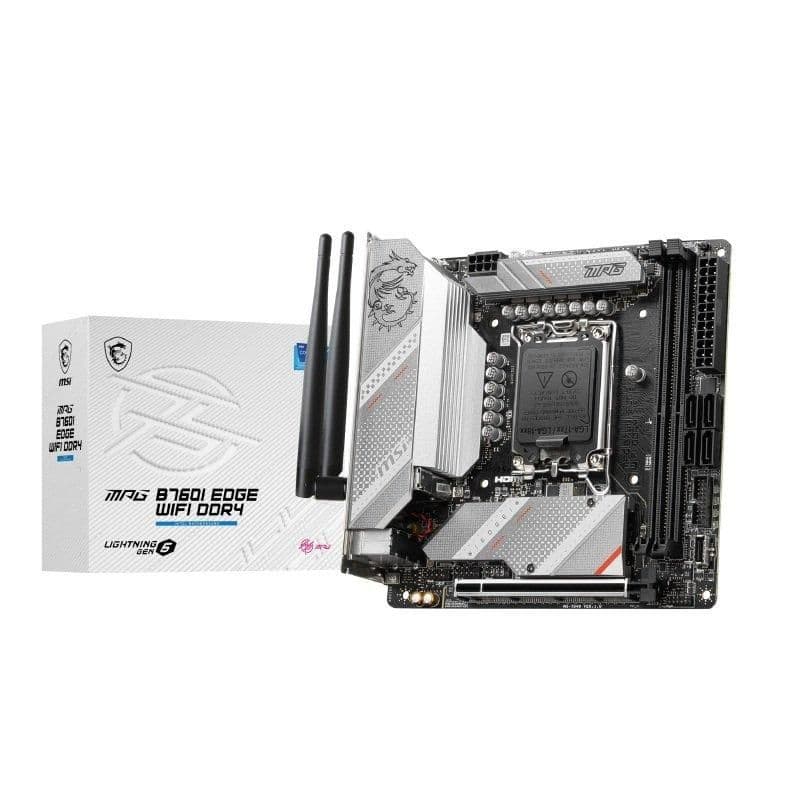 MSI B760I MPG EDGE WIFI LGA1700 DDR4 Mini ITX image
