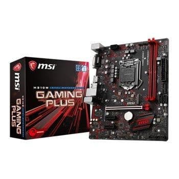 MSI H310M GAMING PLUS LGA1151 DDR4 Micro ATX main image