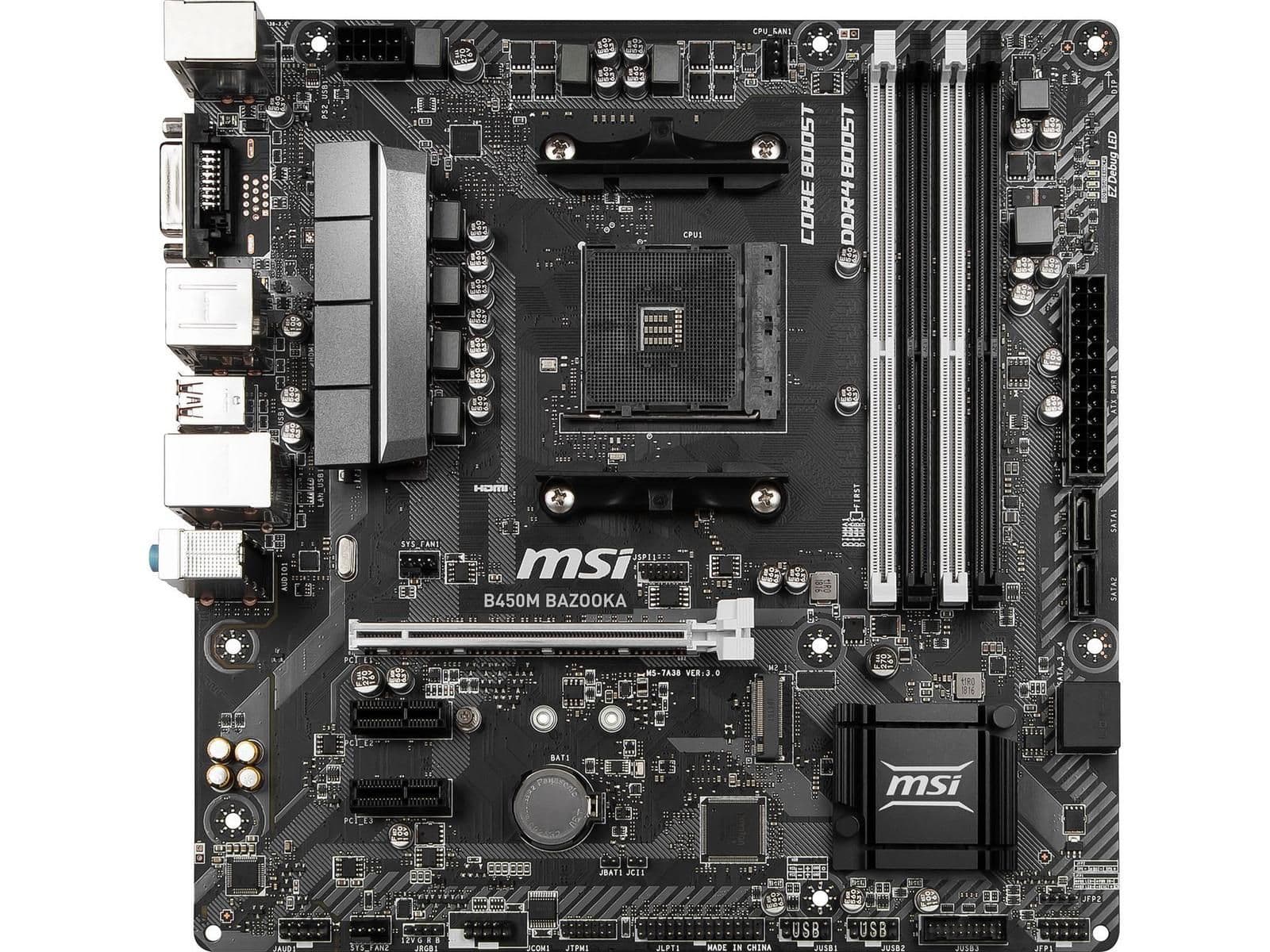 MSI B450M BAZOOKA DDR4 Micro ATX image
