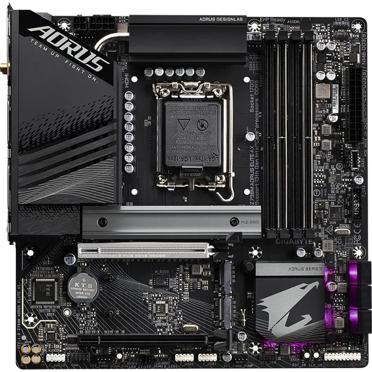 Gigabyte Z790M AORUS ELITE AX DDR5 Micro ATX image