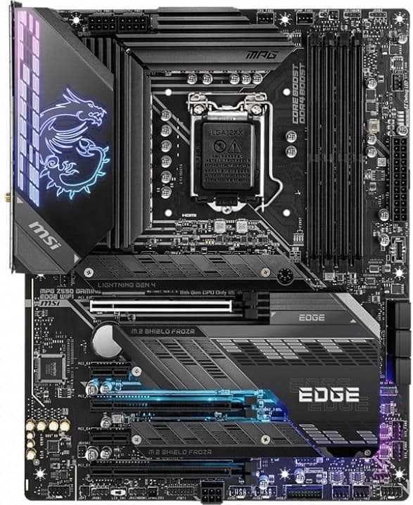 MSI Z590 MPG GAMING EDGE WIFI LGA1200 DDR4 ATX main image