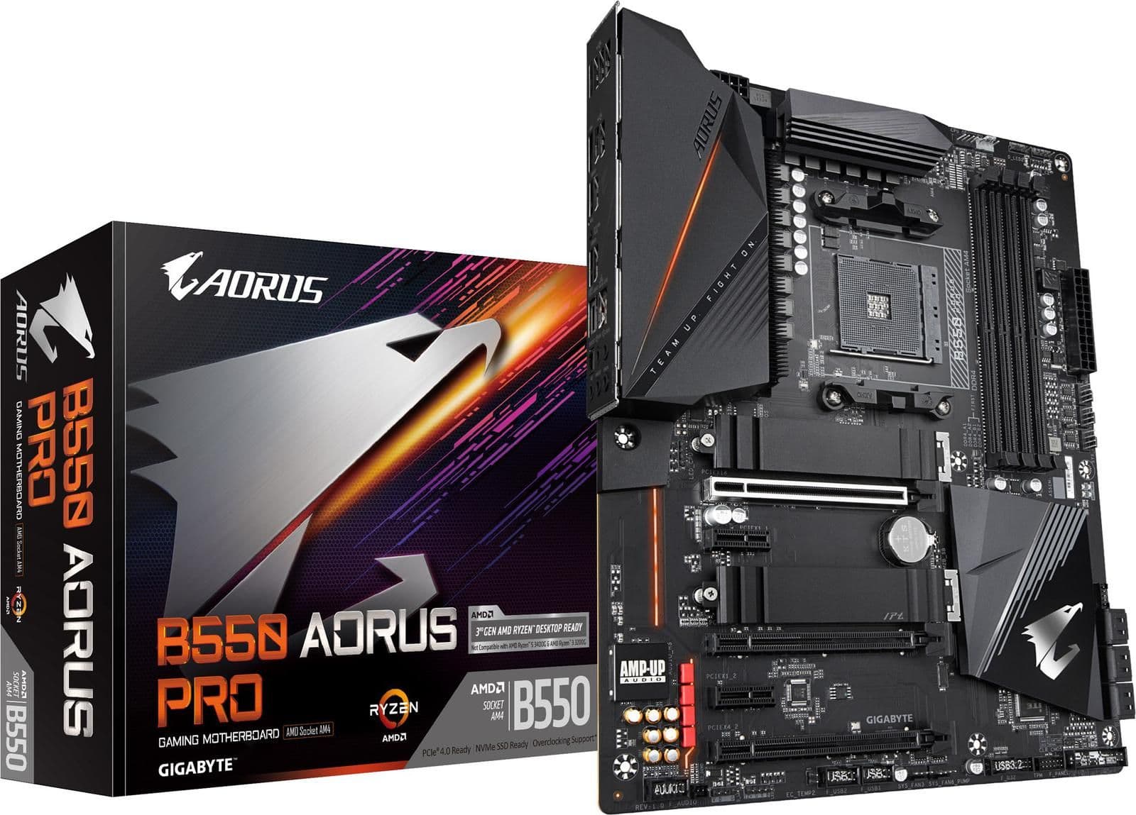 Gigabyte B550 AORUS PRO DDR4 ATX main image