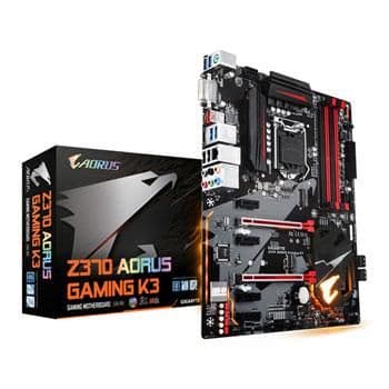 Gigabyte Z370 AORUS Gaming K3 (rev. 1.0) DDR4 ATX image