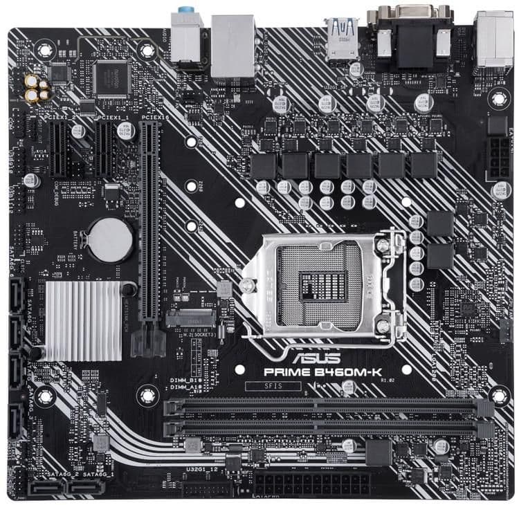 Asus PRIME LGA1200 B460M-K DDR4 Micro ATX image