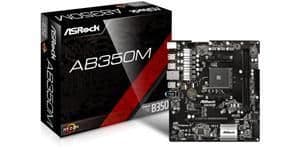 ASRock B350 AB350M AM4 DDR4 Micro ATX main image