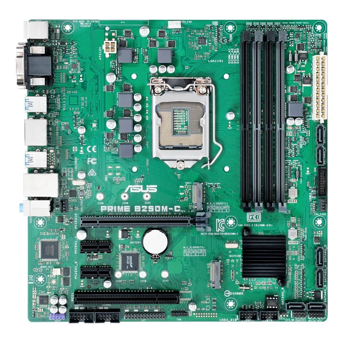 ASUS B250 PRIME B250M-C-CSM DDR4 Micro ATX main image
