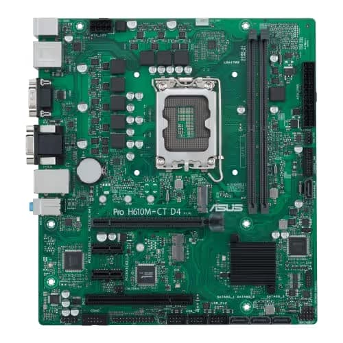 Asus H610 PRO H610M-CT D4-CSM DDR4 Micro ATX image