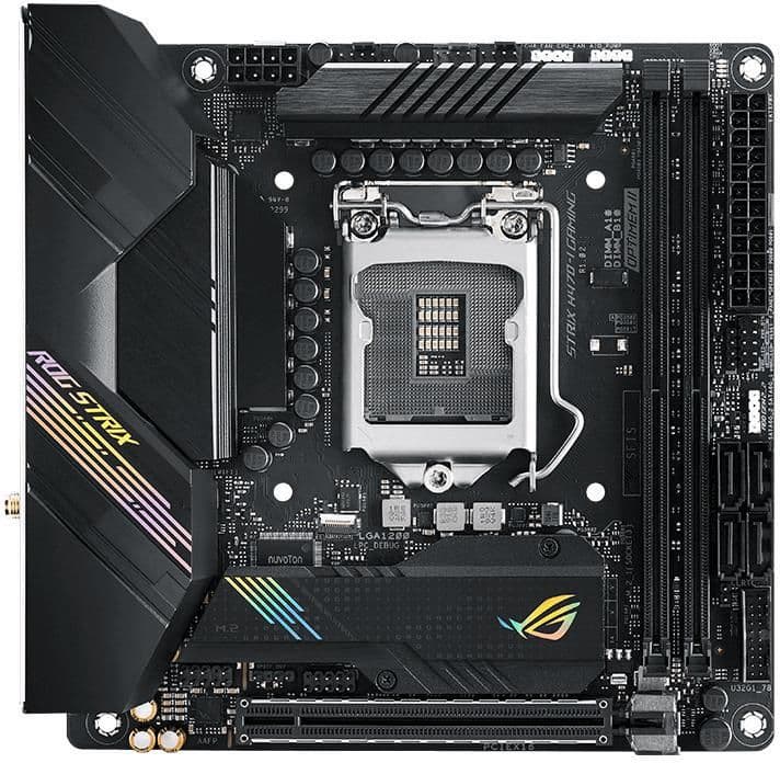 Asus H470 ROG STRIX H470-I GAMING LGA1200 DDR4 Mini ITX main image