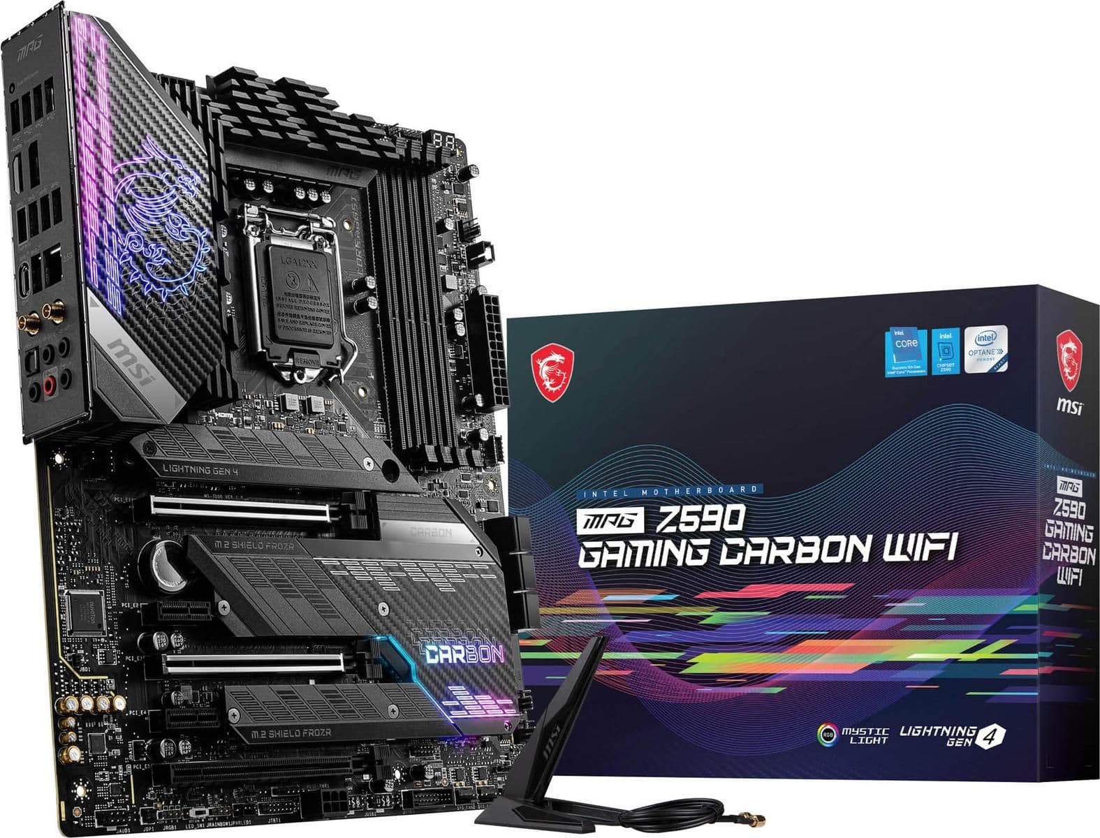 MSI Z590 MPG GAMING CARBON WIFI DDR4 ATX image
