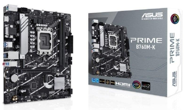 Asus B760 Prime B760M-K LGA1700 DDR5 Micro ATX image