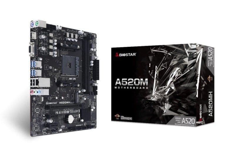 Biostar A520 A520MH AM4 DDR4 Micro ATX image