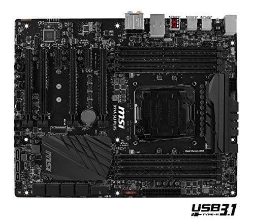 MSI X99 A SLI PLUS LGA2011-3 DDR4 ATX main image