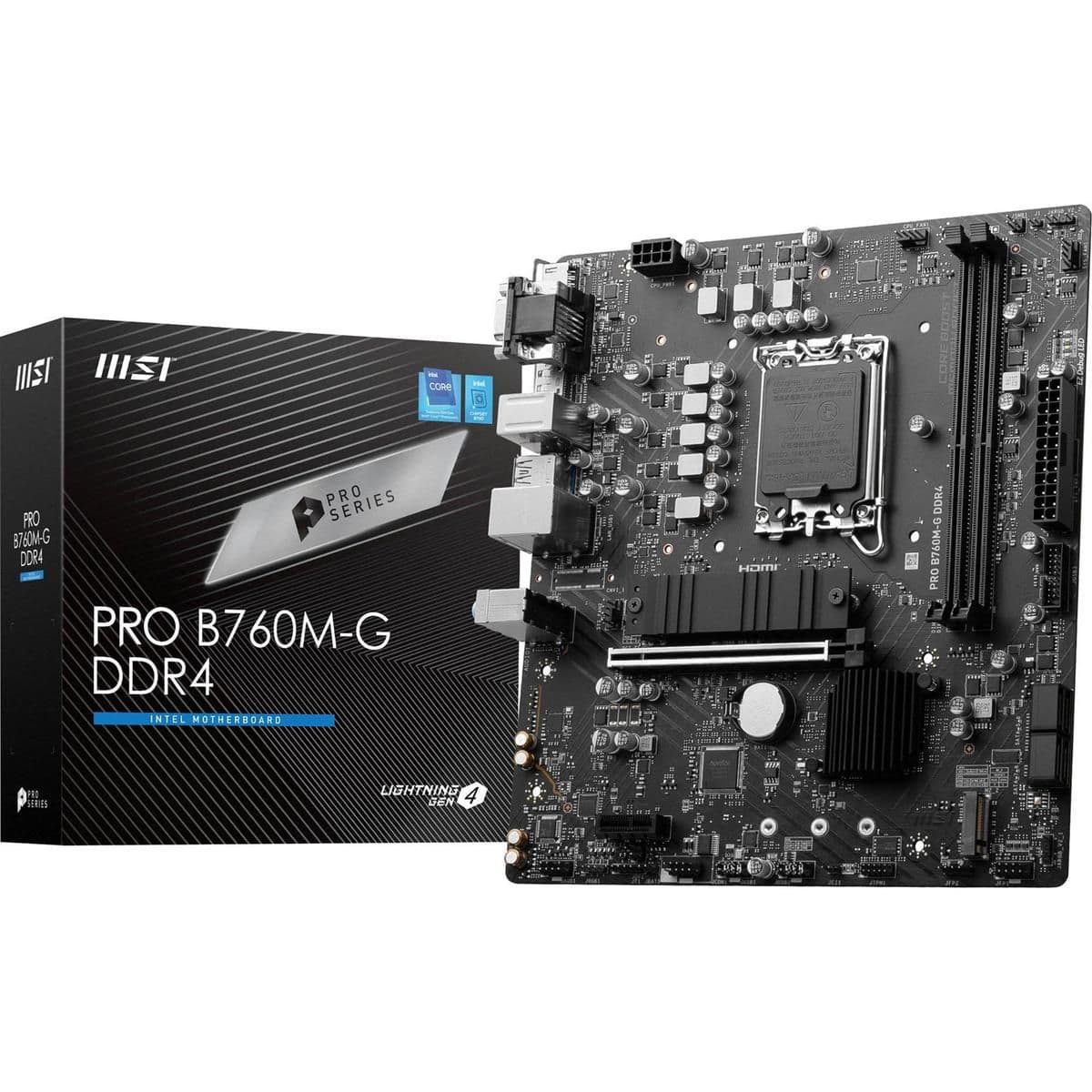 MSI B760 PRO B760M-G DDR4 Micro ATX image