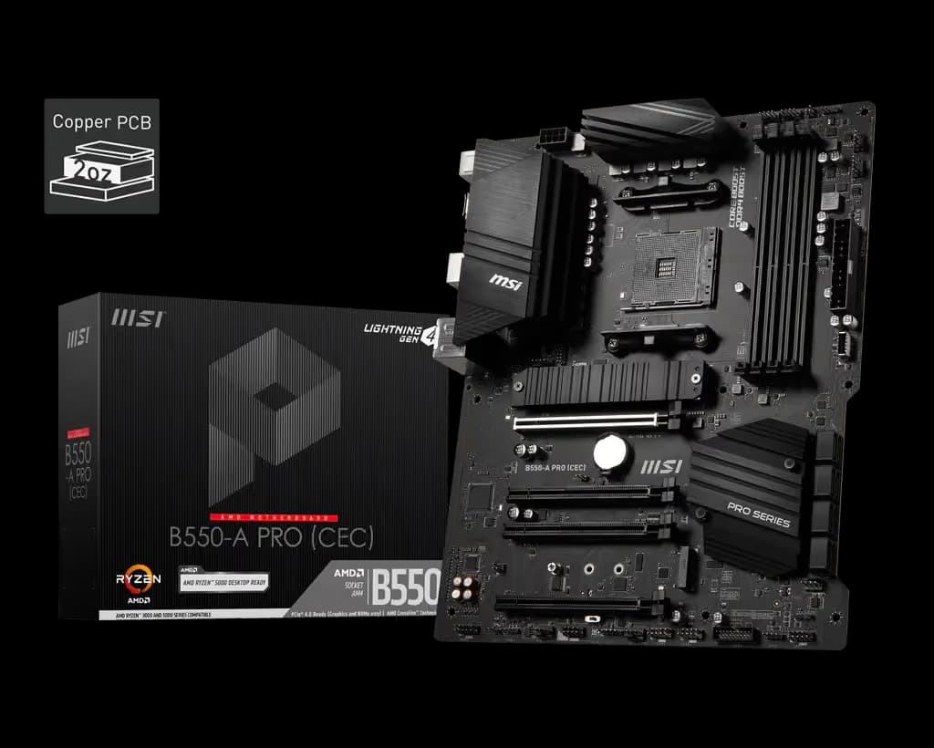 MSI B550-A PRO (CEC) image