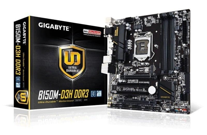 Gigabyte B150 GA-B150M-D3H DDR3 Micro ATX image