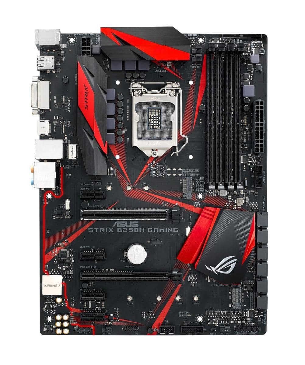 Asus B250 STRIX B250H Gaming LGA1151 DDR4 ATX image