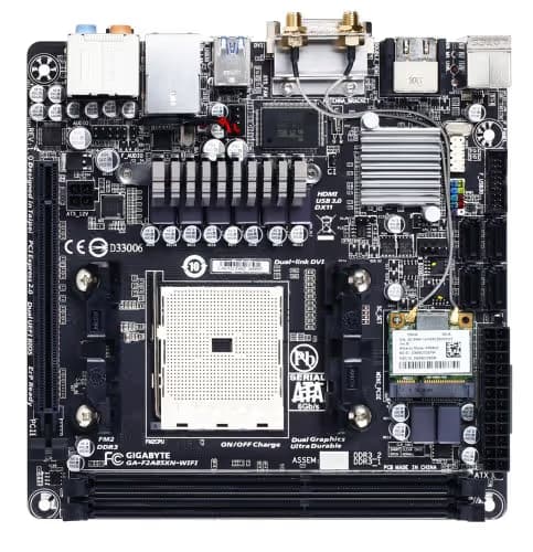 Gigabyte AMD A85X GA-F2A85XN-WIFI FM2 DDR3 Mini ITX main image