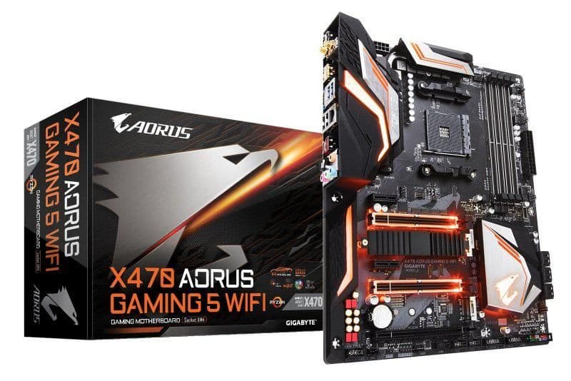 Gigabyte X470 AORUS GAMING 5 WIFI DDR4 ATX main image