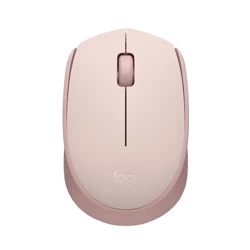 Logitech M170 Pink Optical Wireless/Wired Mouse image