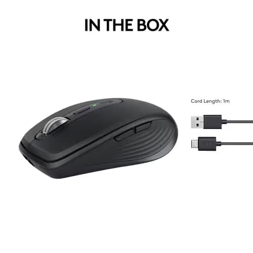 Logitech MX Anywhere 3S Laser Bluetooth Wireless Wired Mouse image