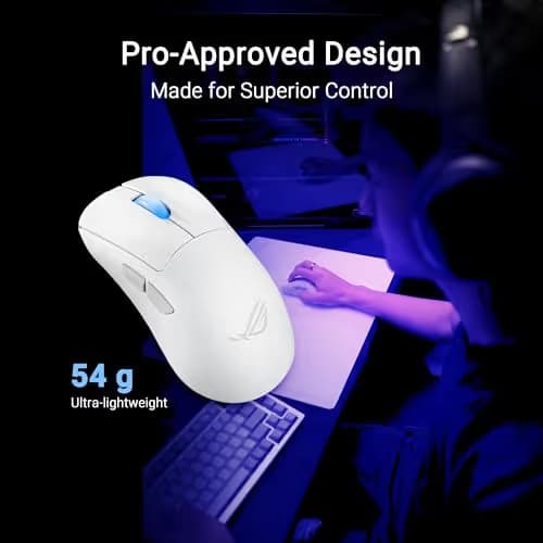 Asus ROG Keris II WL Ace Wired/Bluetooth/Wireless Optical Gaming Mouse image