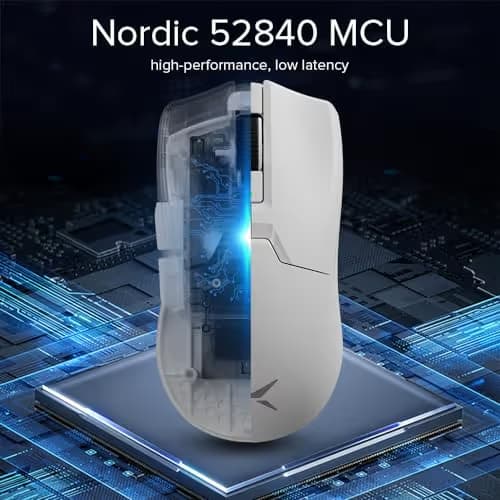 DeLUX M800 Ultra Wireless/Bluetooth/Wired Optical Mouse image