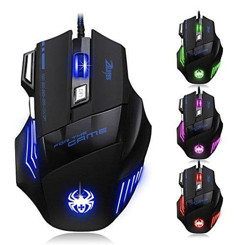 DLAND ZELOTES Optical Wired Gaming Mouse main image