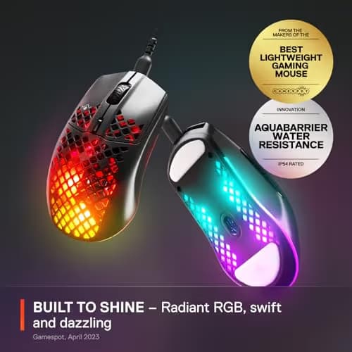 SteelSeries Aerox 3 (2022) Wired Optical Gaming Mouse image