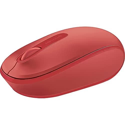 Microsoft U7Z-00031 Wireless Optical Red Mouse image