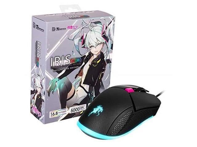 Thermaltake Tt eSPORTS Iris Optical RGB HATSUNE MIKU Edition Wired Gaming Mouse image