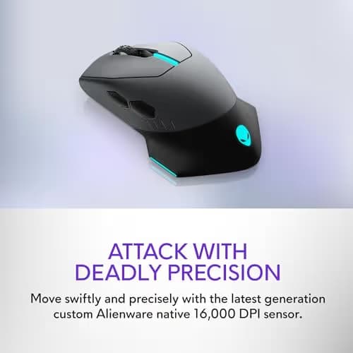 Dell Alienware AW610M Optical Wired Gaming Mouse image