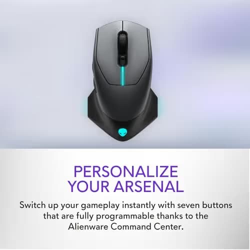 Dell Alienware AW610M Optical Wired Gaming Mouse image