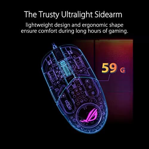 Asus ROG Strix Impact III Wired Optical Gaming Mouse image