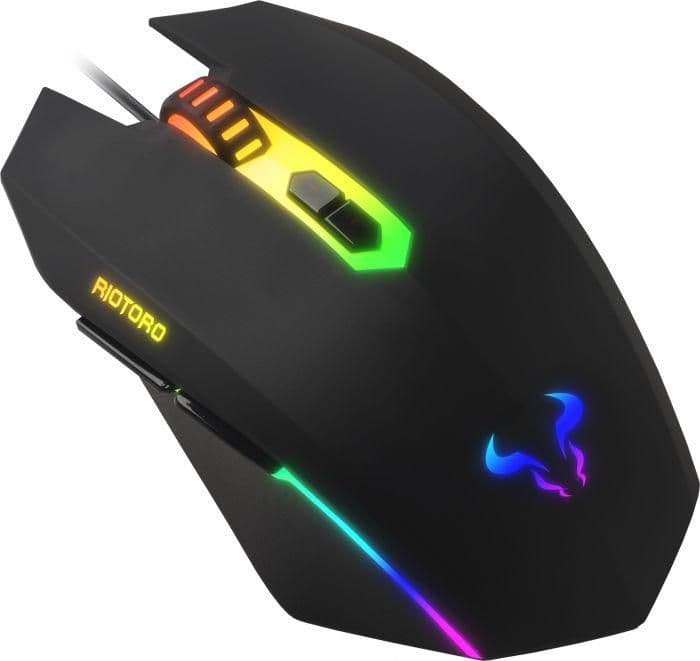 RIOTORO URUZ Z5 Classic RGB Wired Optical Mouse main image