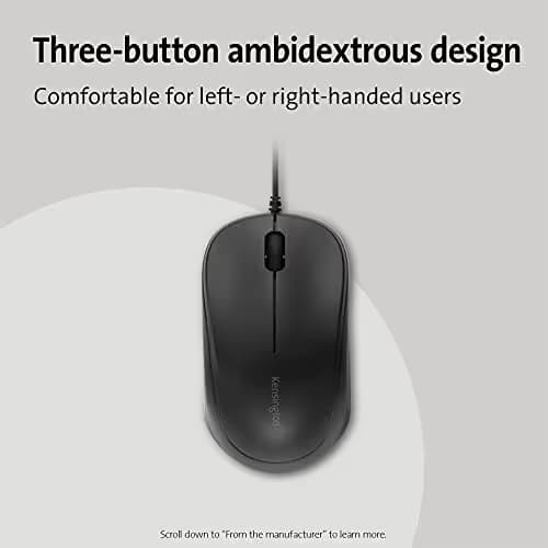 Kensington SimpleSolutions Wired Optical Mouse image