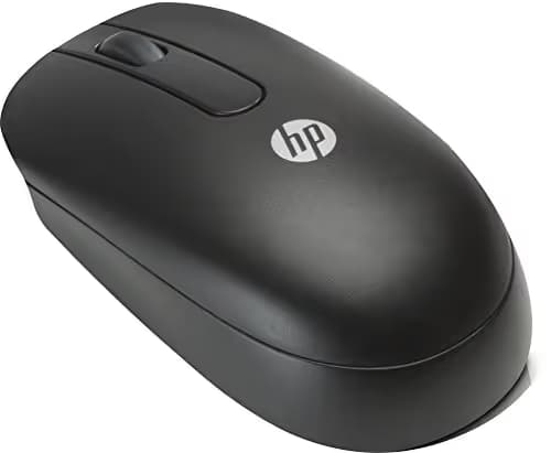 HP Z3Q64AA Wired Optical Black Mouse image