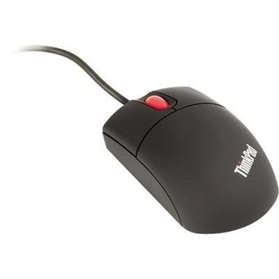 Lenovo 31P7410 Wired Optical Black Mouse main image