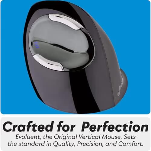 Evoluent VMDSW Vertical D Small Wireless Laser Mouse image