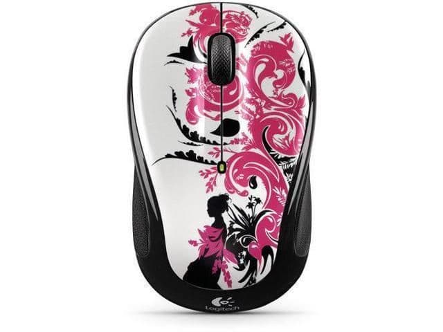 Logitech M325c Floral Spiral Wireless Optical Mouse main image