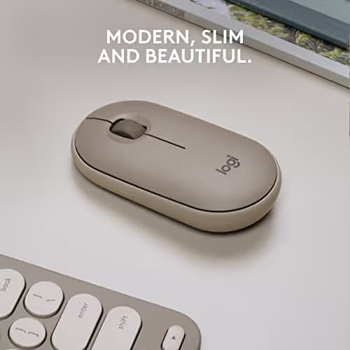Logitech PEBBLE M350 Bluetooth/Wireless/Wired Optical Mouse image