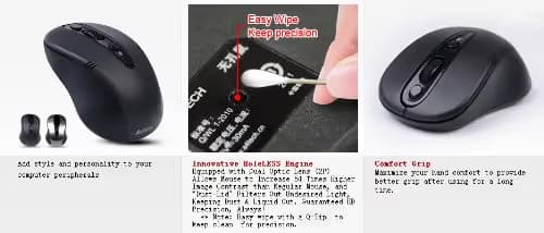 A4Tech G9-370HX-1 Wireless Optical Mouse image