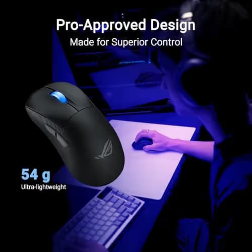 Asus ROG Keris II WL Ace Wired/Bluetooth/Wireless Optical Mouse image