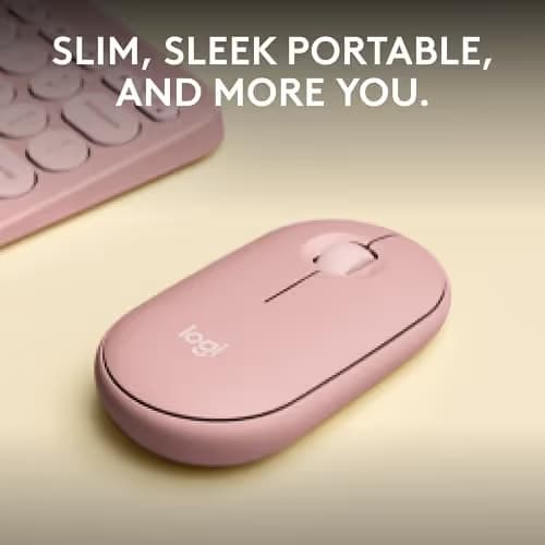 Logitech PEBBLE 2 M350S Bluetooth Wireless Wired Optical Mouse image