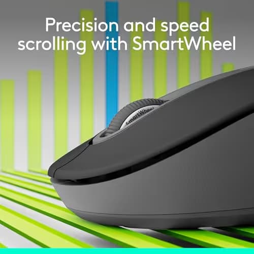 Logitech Signature M650 L Bluetooth Wireless Wired Optical Mouse image